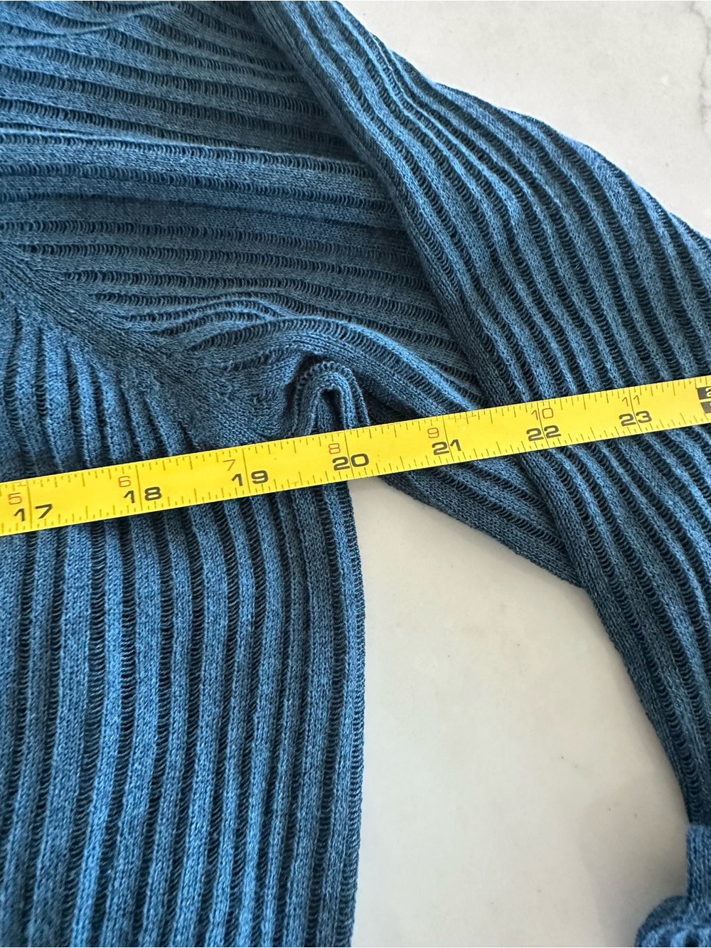 J. Crew x Point Sur Sweater Dress Cotton Ribbed Maxi Holiday Party Teal  XL - Picture 11 of 16